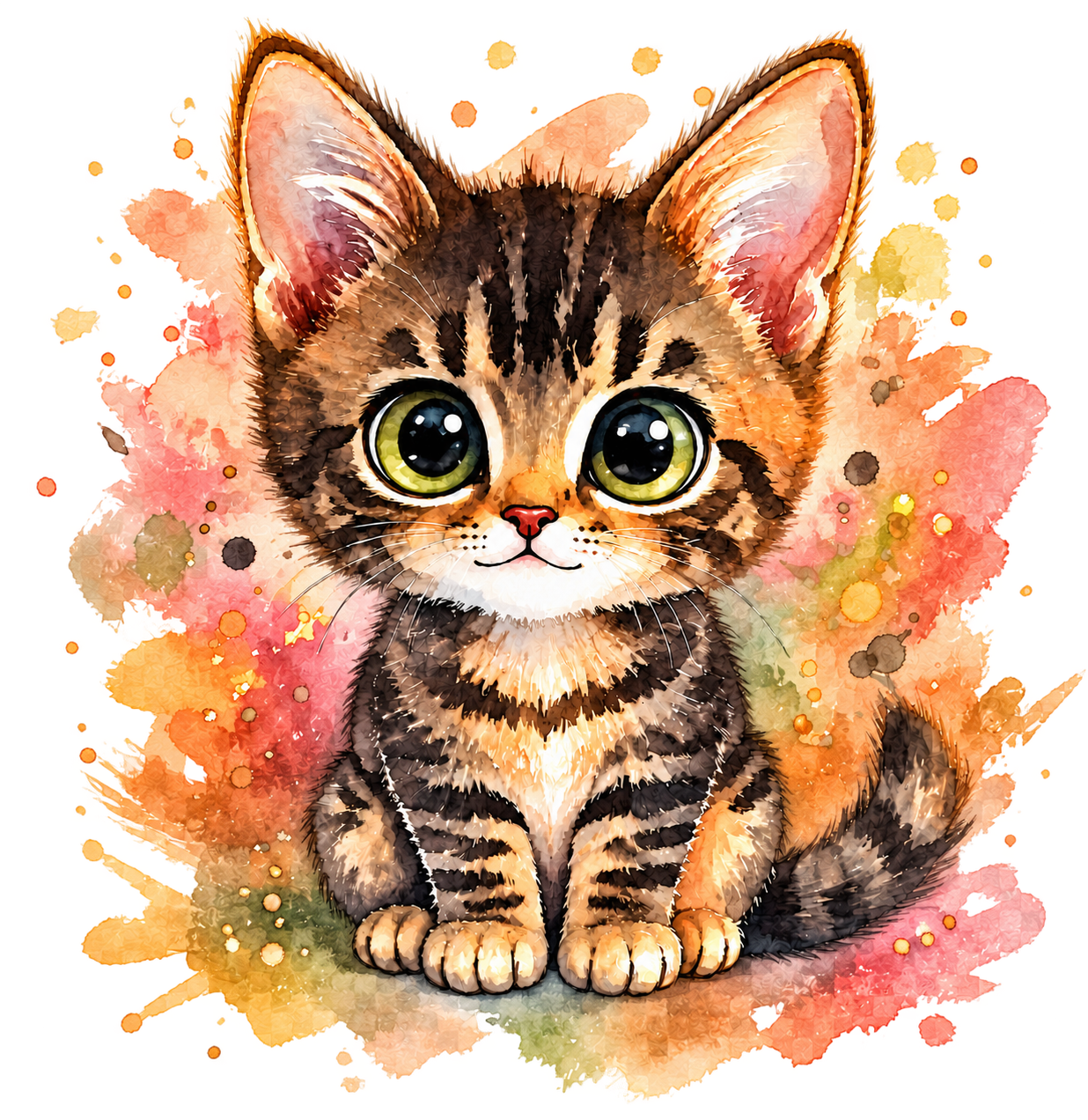 Custom Watercolor Pet Portrait Blanket | Personalized Dog or Cat Gift